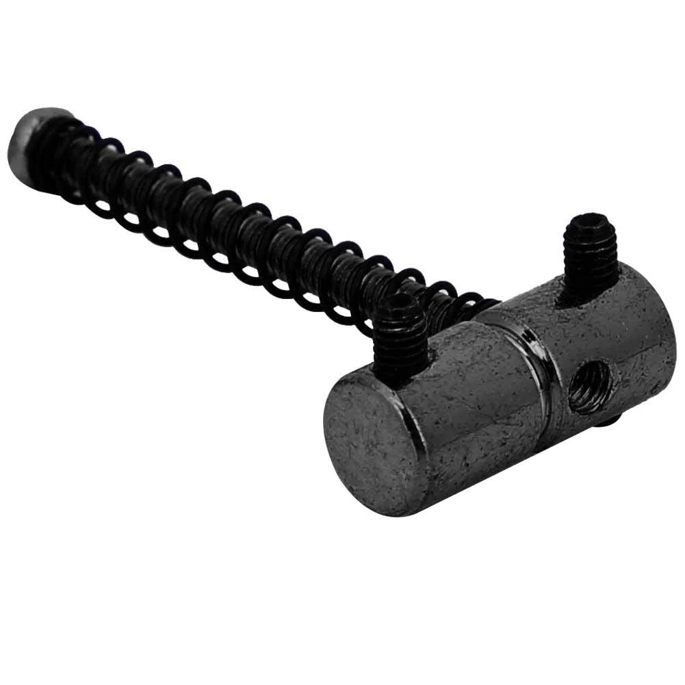 4pcs Electric Bass Compensated Saddles Set,Bass Bridge String Saddles Spring Screws for Electric Bass Guitar (Black) - Image 6