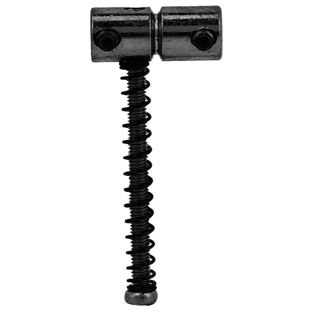 4pcs Electric Bass Compensated Saddles Set,Bass Bridge String Saddles Spring Screws for Electric Bass Guitar (Black) - Image 7