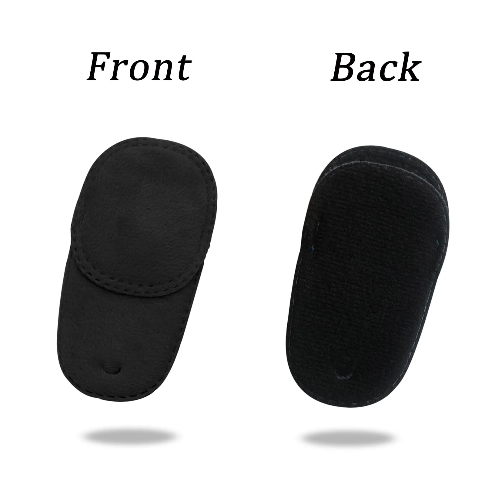 4pcs Eye Patches for Glasses Medical Eye Patch Treating Lazy Eye Amblyopia Strabismus Improve Vision Reusable Soft Eye Patch for Kids, Black - Image 7