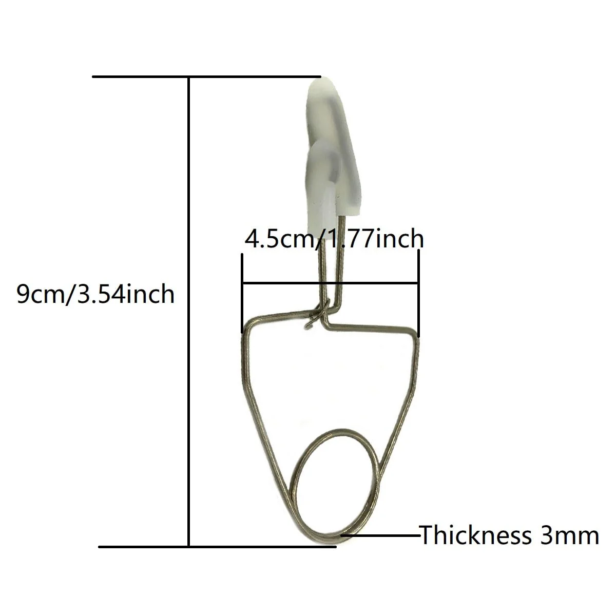 4Pcs Flute Pad Clips Metal Flute Repair Clips Flute Repairing Clamps Wind Instrument Indentation Clip for Flute Clarinet Maintenance Tool Wind Instruments Accessories - Image 5