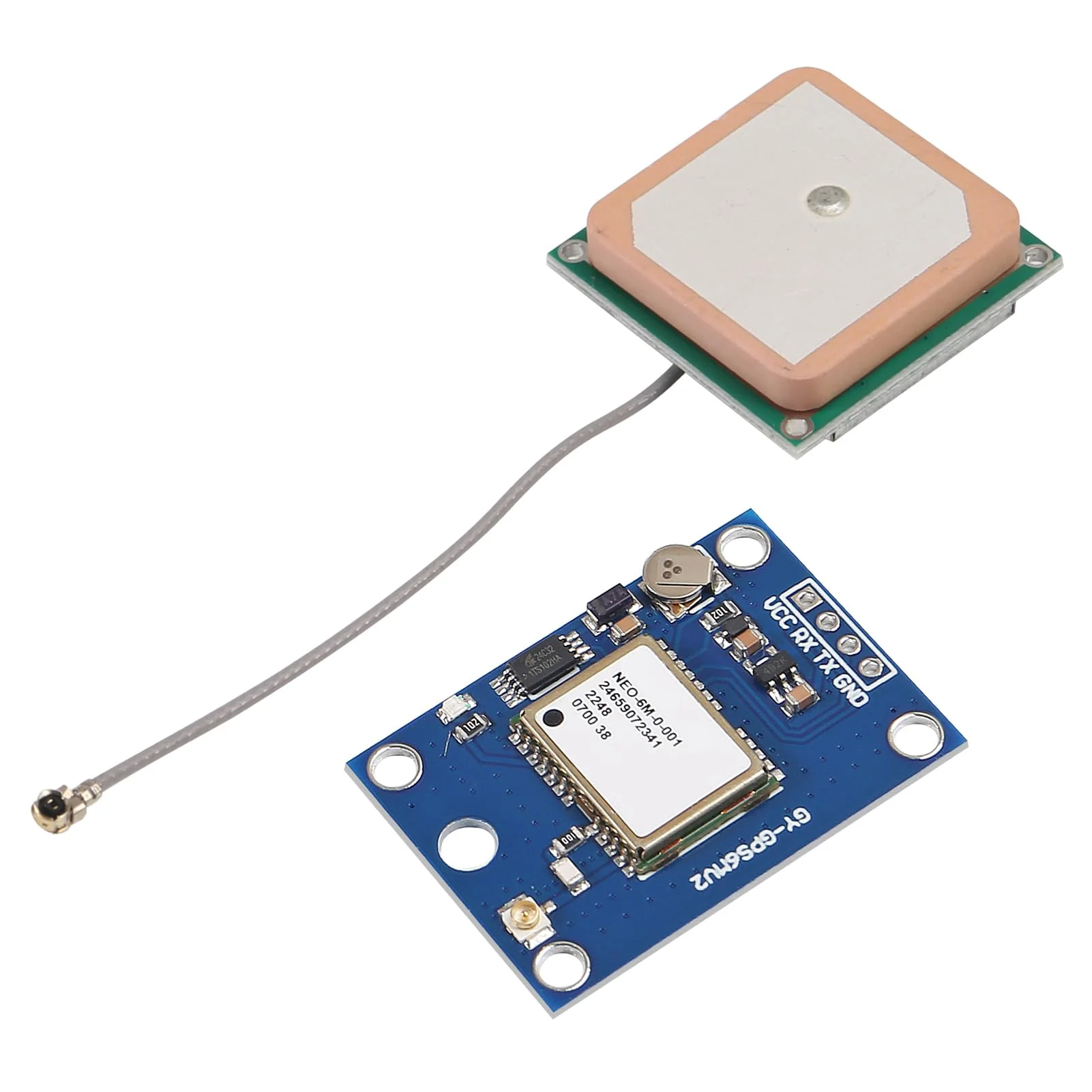 4pcs GY-NEO6MV2 NEO-6M GPS Module NEO6MV2 with Flight Control EEPROM MWC APM2.5 Large Antenna for EEPROM APM 2.5 - Image 4