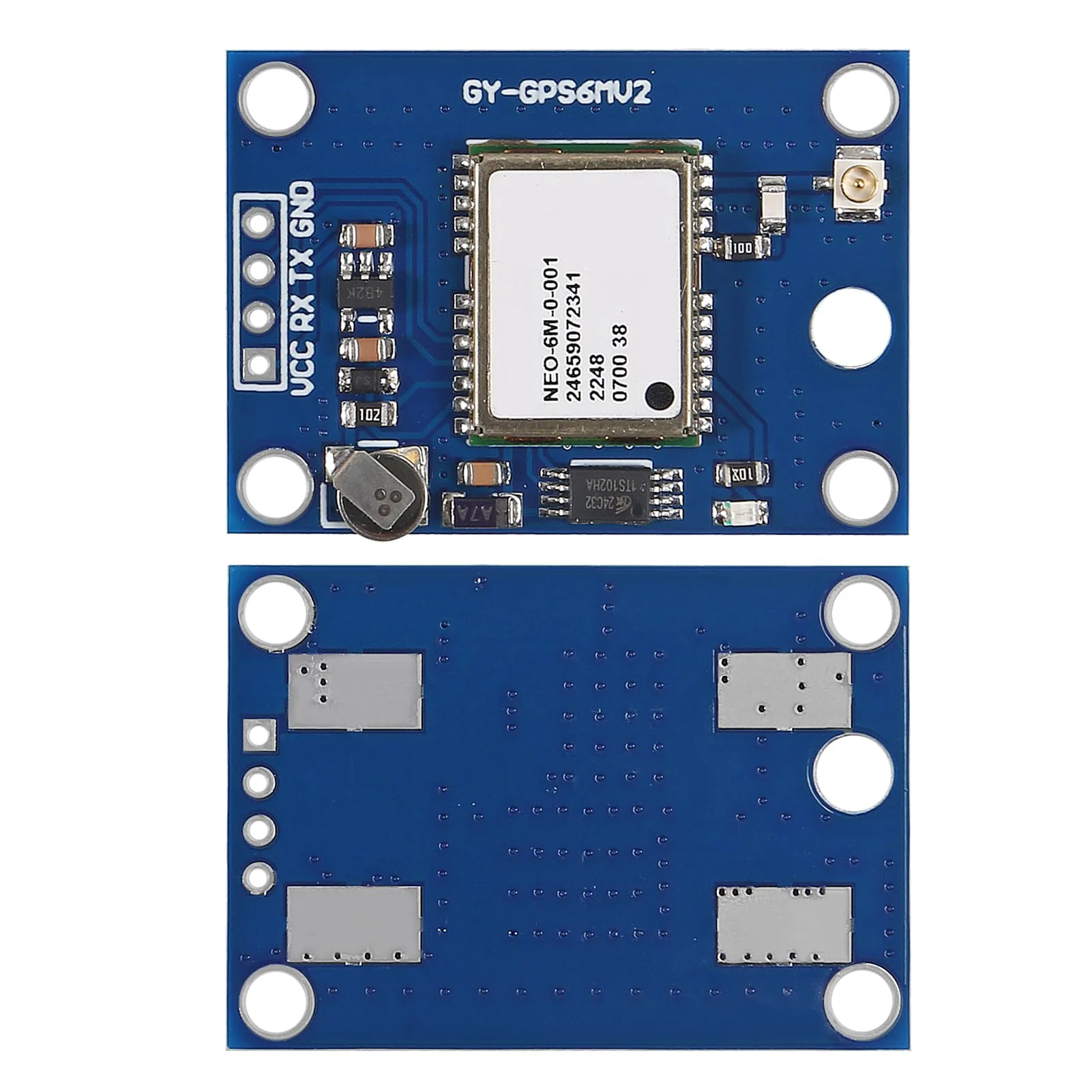 4pcs GY-NEO6MV2 NEO-6M GPS Module NEO6MV2 with Flight Control EEPROM MWC APM2.5 Large Antenna for EEPROM APM 2.5 - Image 6
