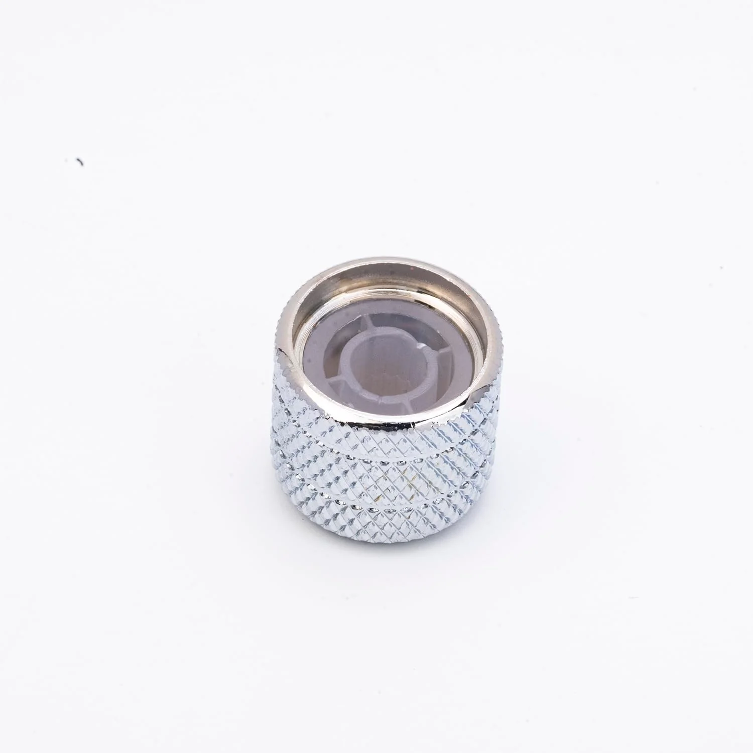 4Pcs Metal Guitar Knobs Volume Tone Control Knob Dome Tone Knobs for Electric Guitar Bass Replacement Parts, Chrome (Pattern D) Chrome (Pattern D) 4 - Image 4