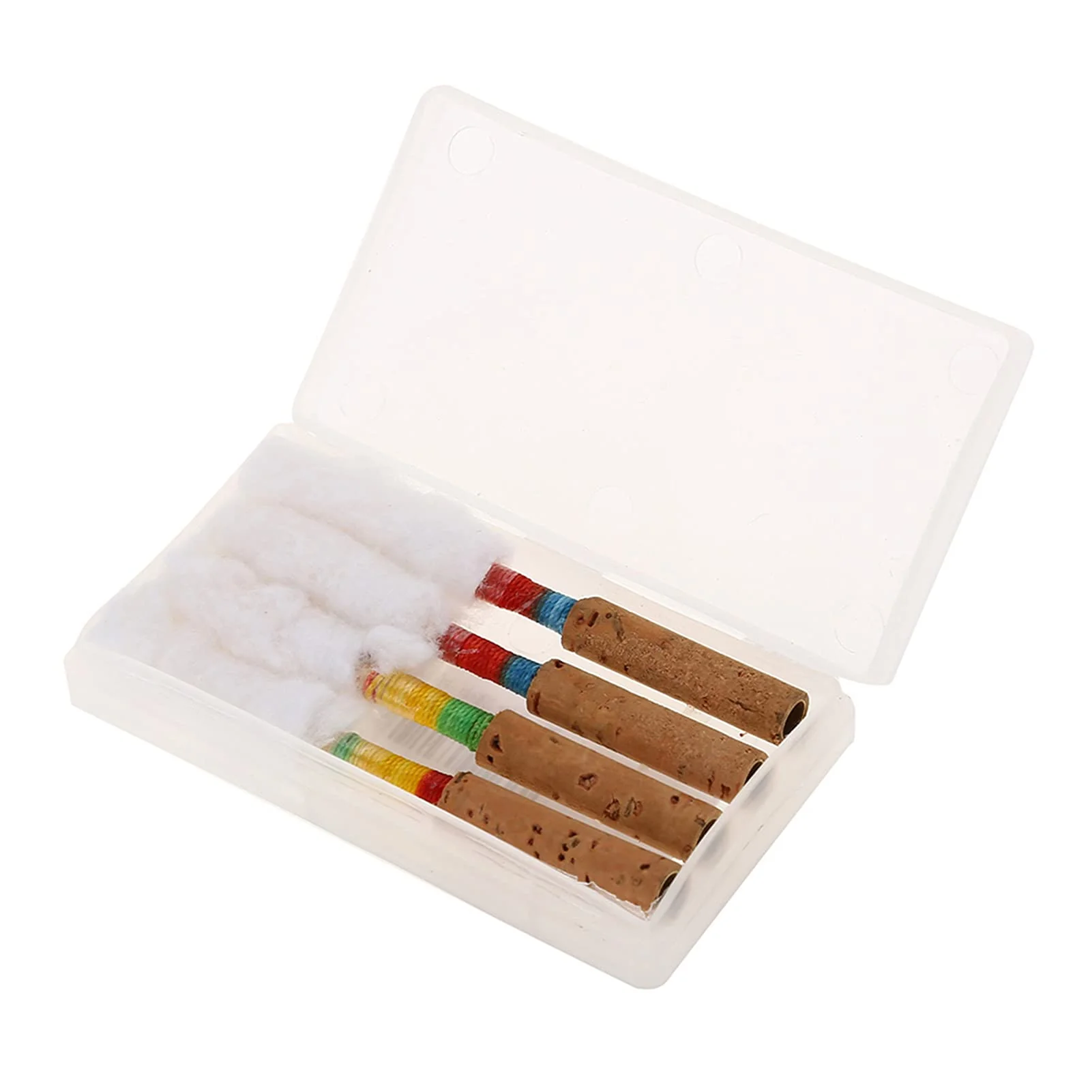4Pcs Oboe Medium Soft Oboe Reeds Cork Wind Instrument Parts with Transparent Tube Sleeve Playing Accessories - Image 5