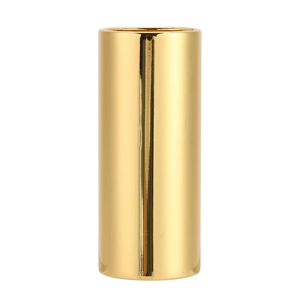 4pcs Per set Electric Guitar Metal Slide Bar Guitars String Slides Golden Brass Slide Guitar - Image 7