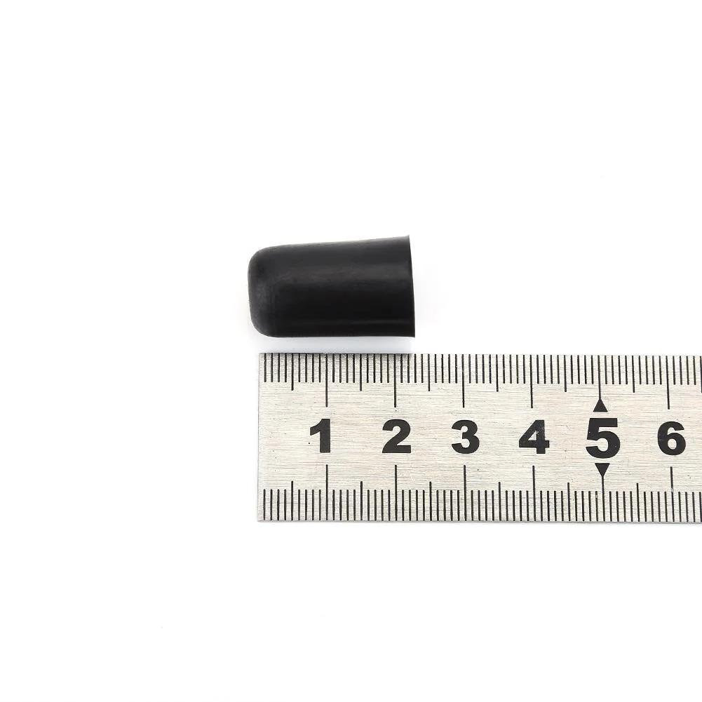 4Pcs Rubber Tip for Cello Endpin, Anti-slip End Pin Cover Protector Portable Cello Rubber Endpin Tip Protector Violin Accessories Black - Image 7