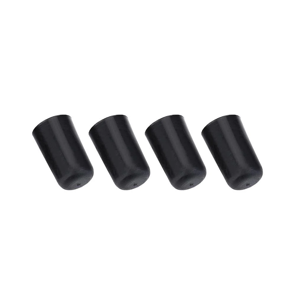 4Pcs Rubber Tip for Cello Endpin, Anti-slip End Pin Cover Protector Portable Cello Rubber Endpin Tip Protector Violin Accessories Black - Image 9