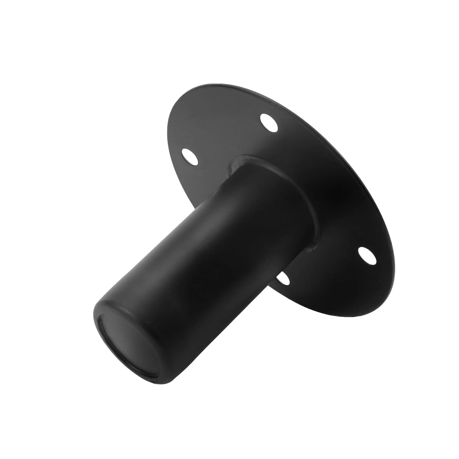 4Pcs Speaker Stand Top Hat, Metal Speaker Cabinet Pole Mount, Speaker Iron Bottom Metal Stand Tripod Stand Dj Stand Speaker Cone Base Audio Speaker Stand Mounts Adapters, 4.25" x 3.15" - Image 4