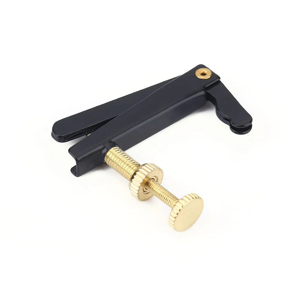 4Pcs String Adjuster Anti-rust Cello String Fine Tuner with Gold Screw Instrument Accessory for 3/4 4/4 Cello (Black) Cello String Adjuster Gold Tone Cello Fine Tuners 4/4 - Image 7