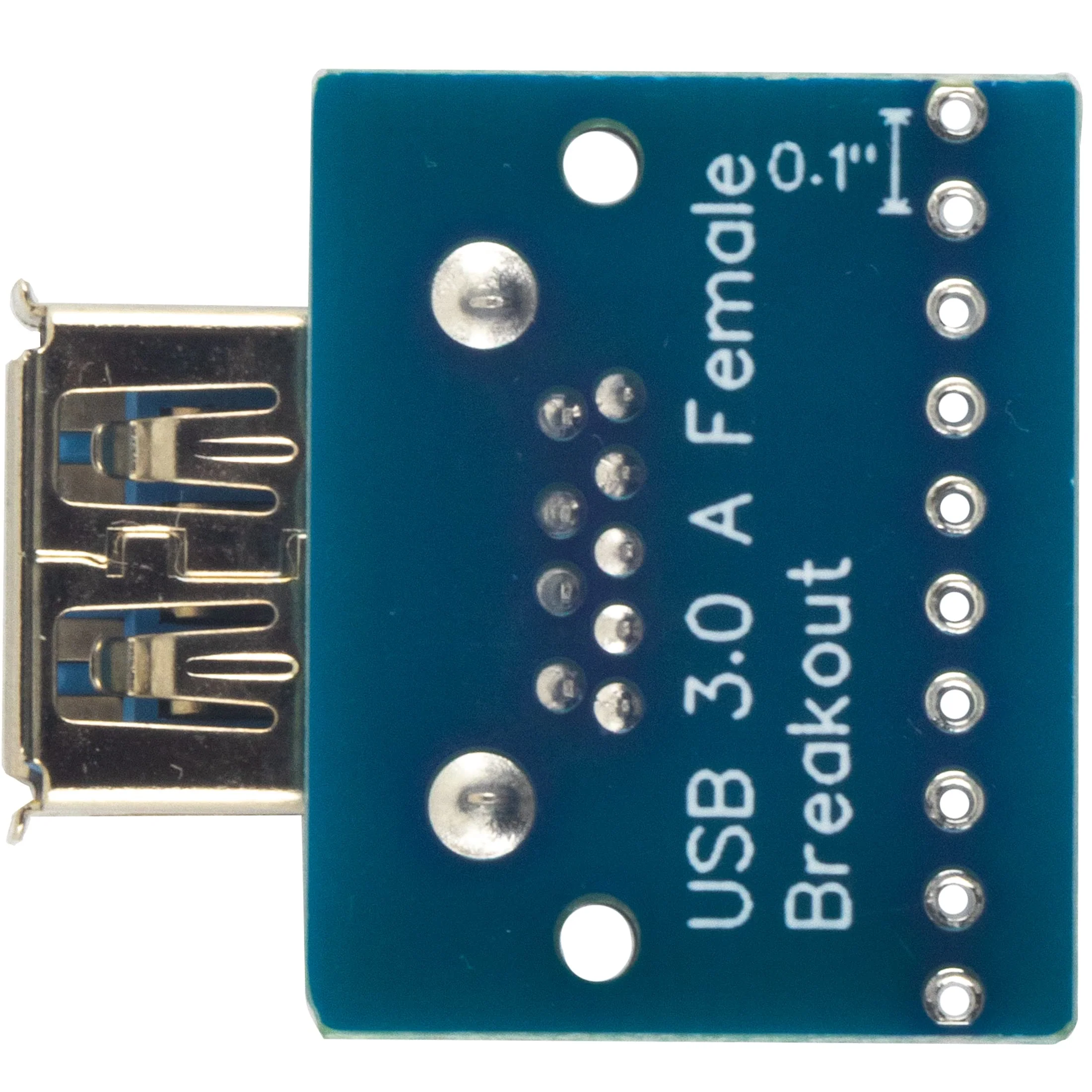 4pcs USB 3.0 Type A Male and Female Breakout Board, 10Pin, 2.54mm / 0.1" Pitch, Quickly and Easily Install - Image 4