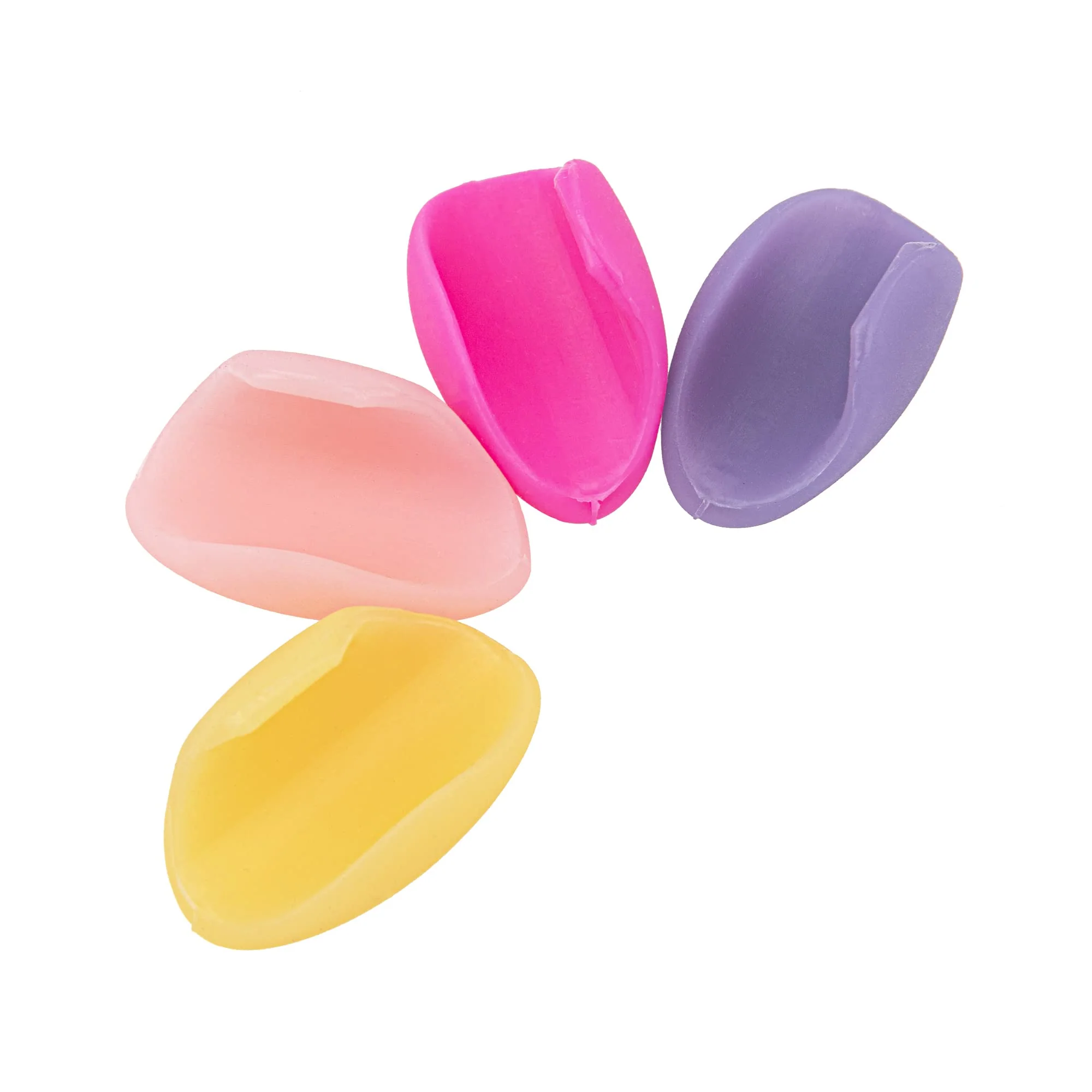 4Pcs Yootones Flute Thumb Rest Cushion Soft Silicone Finger Cover Compatible with Flute Wind Instrument - Image 2