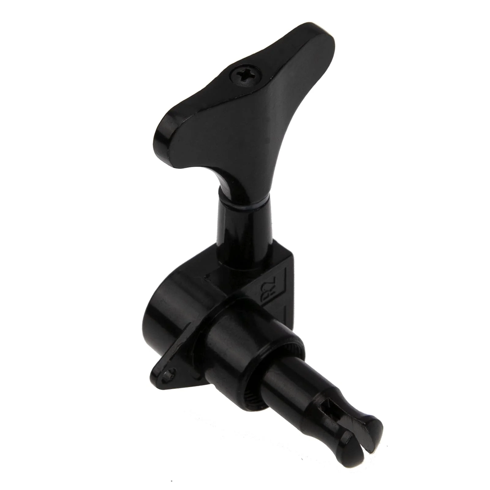 4Pcs Yootones Sealed Bass Tuning Pegs Machine Heads 2R2L Compatible with Electric Bass Tuners Replacement Parts (Black) Black - Image 4