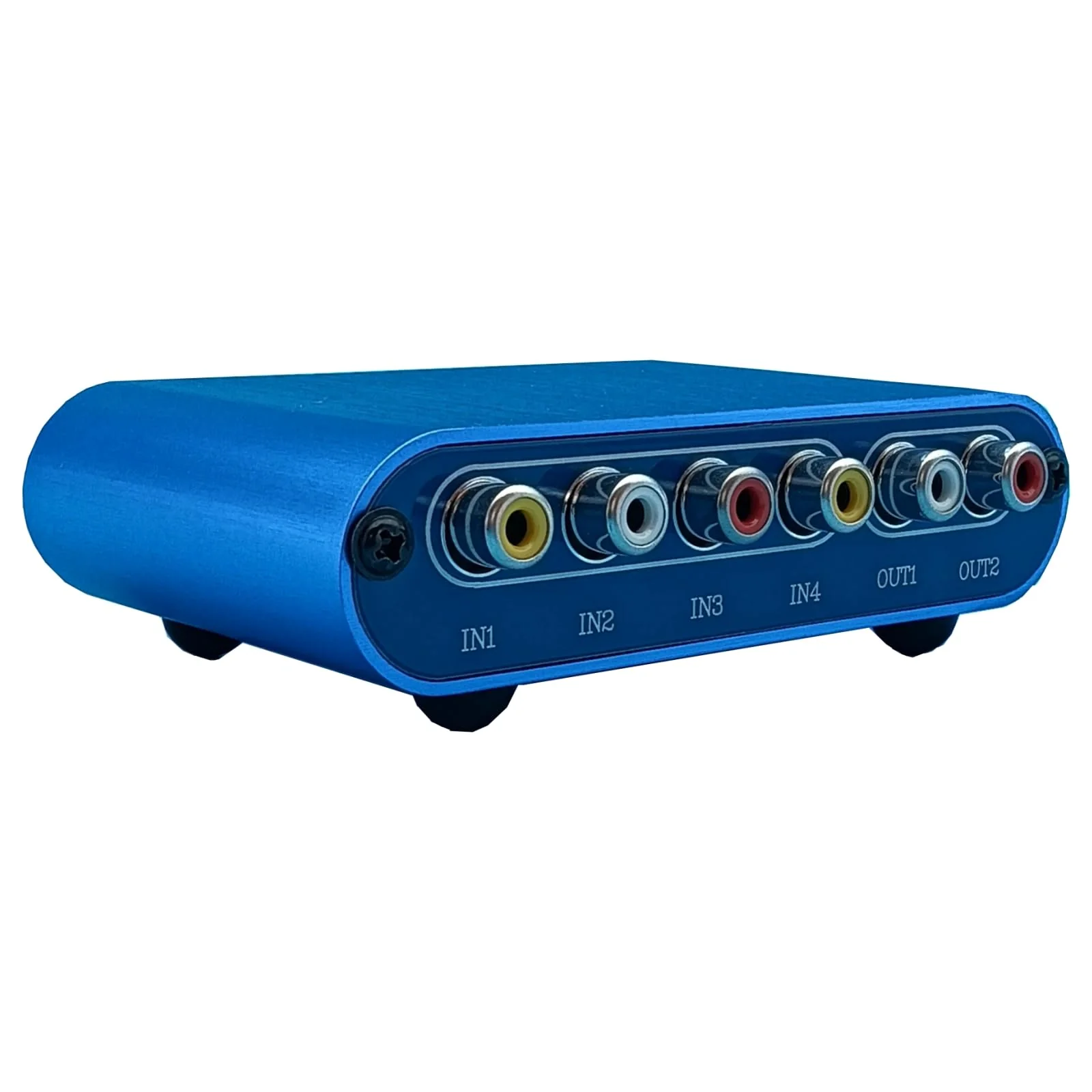 4x2 SPDIF Coaxial Audio Switch Box - 4 Input 2 Output Digital Coaxial Signal Switcher Selector for Home Theater, Hi-Fi System - Image 3