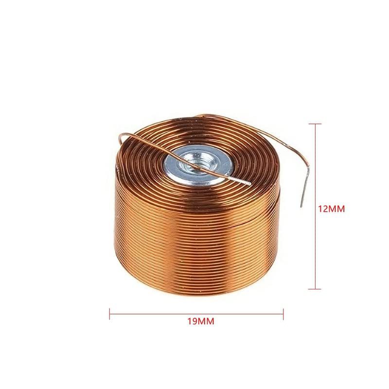 5/10pcs Copper Solenoid Coil DIY Coil High Quality Copper Coil Electromagnetic Induction Experiment Coil 19x12mm (Pack of 10) - Image 4