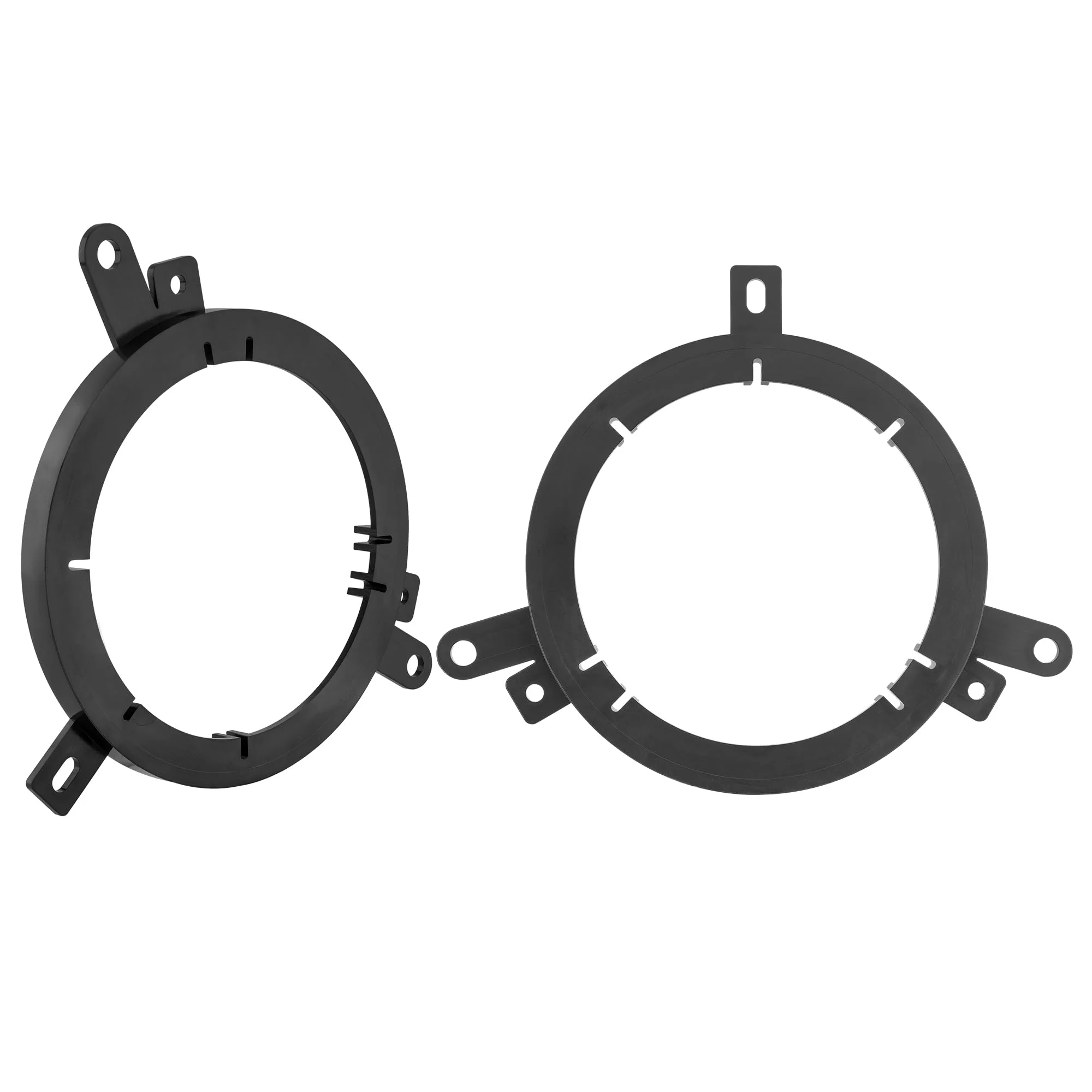5.25"-6.5" Front Door Speaker Adapter Bracket for 1995-2016 Chrysler/Dodge/Jeep, 5 1/4 - 6 1/2 Inch Aftermarket Speaker Ring Adapter Solid Plastic, 2PCS - Image 8