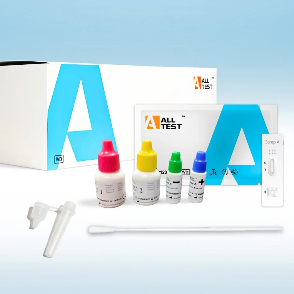 5 Alltest Test Streptococcus Quick Test A and B - Pack of 5 - For Children & Adults - Home Test - Result in 10 Minutes - Streptococcal Quick Test Kit Self Test Streptococcal Test for Home - Image 3