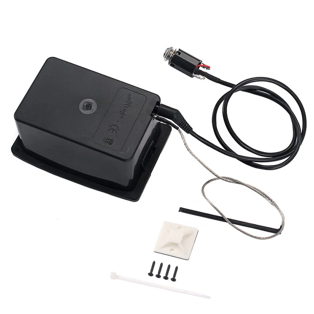 5 Band Acoustic Guitar Preamp EQ Equalizer Pickup Acoustic Guitar Amplifier Digital Chromatia Tuner Piezo Pickup for Acoustic Guitar Accessory TEQ5 - Image 6