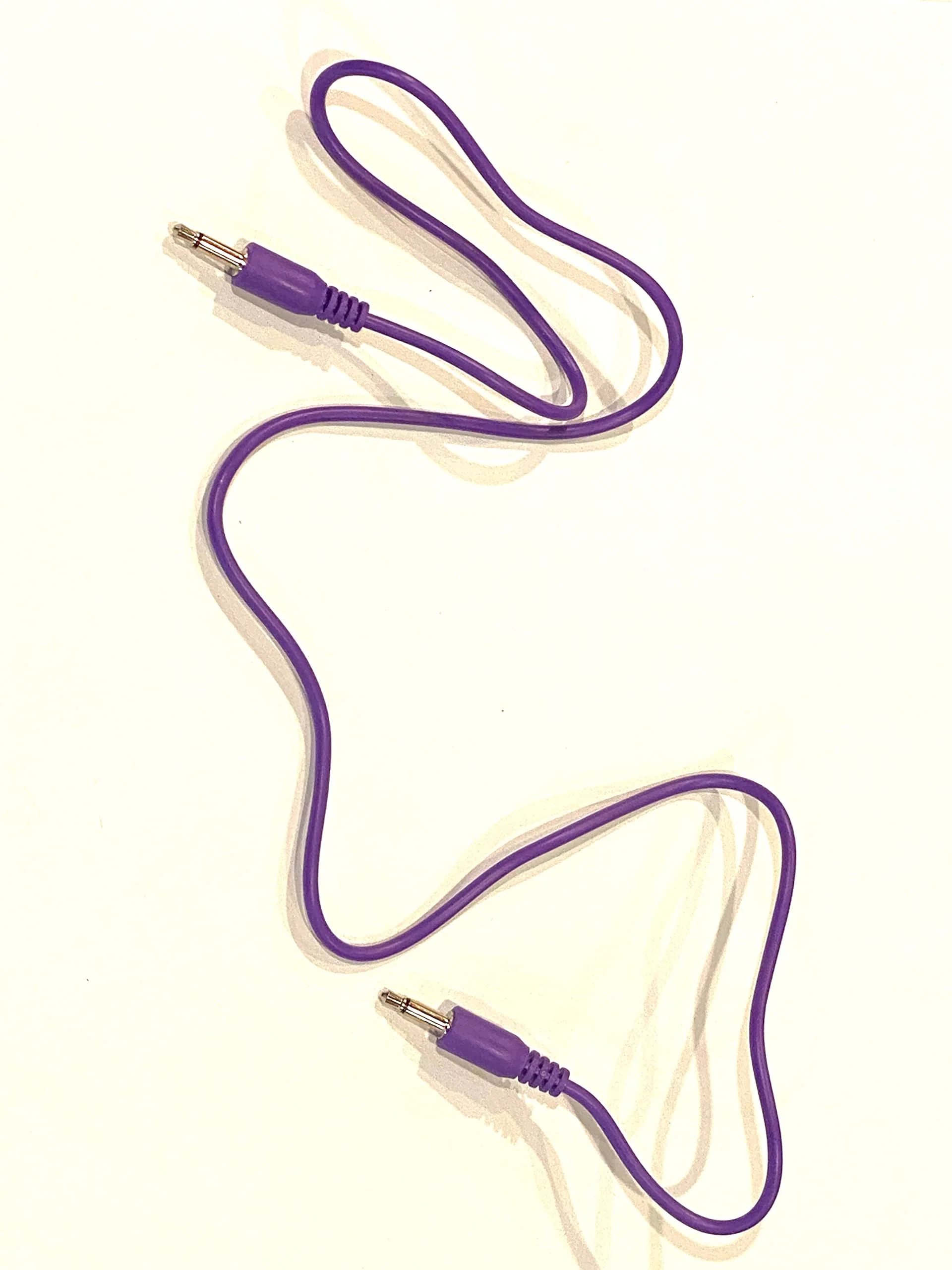 (5) Color Pack of 3.5mm Mono TS Modular Synth Patch Cables - Image 4