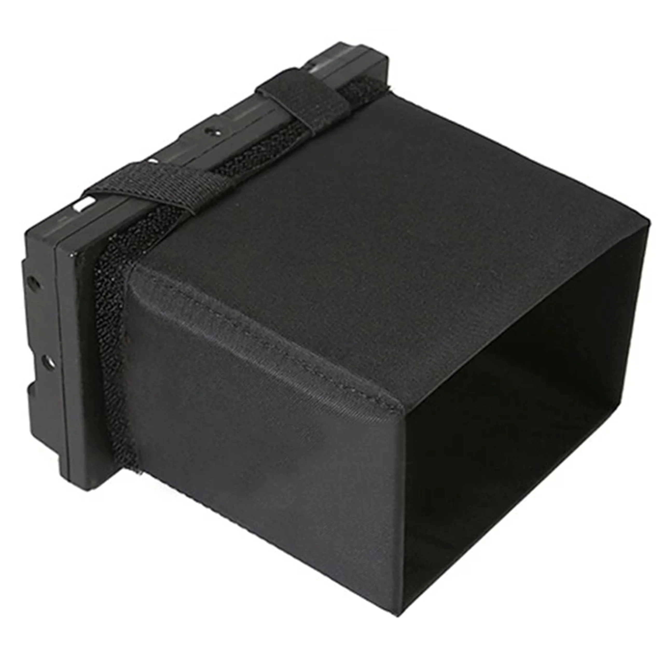 5 Inch Monitor Hood/Sunshade, Foldable and Portable Universal Fit Shade with Elastic Belt, for Atomos Ninja V/Ninja V+, Desview P5II/R5II/V5, FEELWORLD F5 Pro/F5 Prox 5″ - Image 3