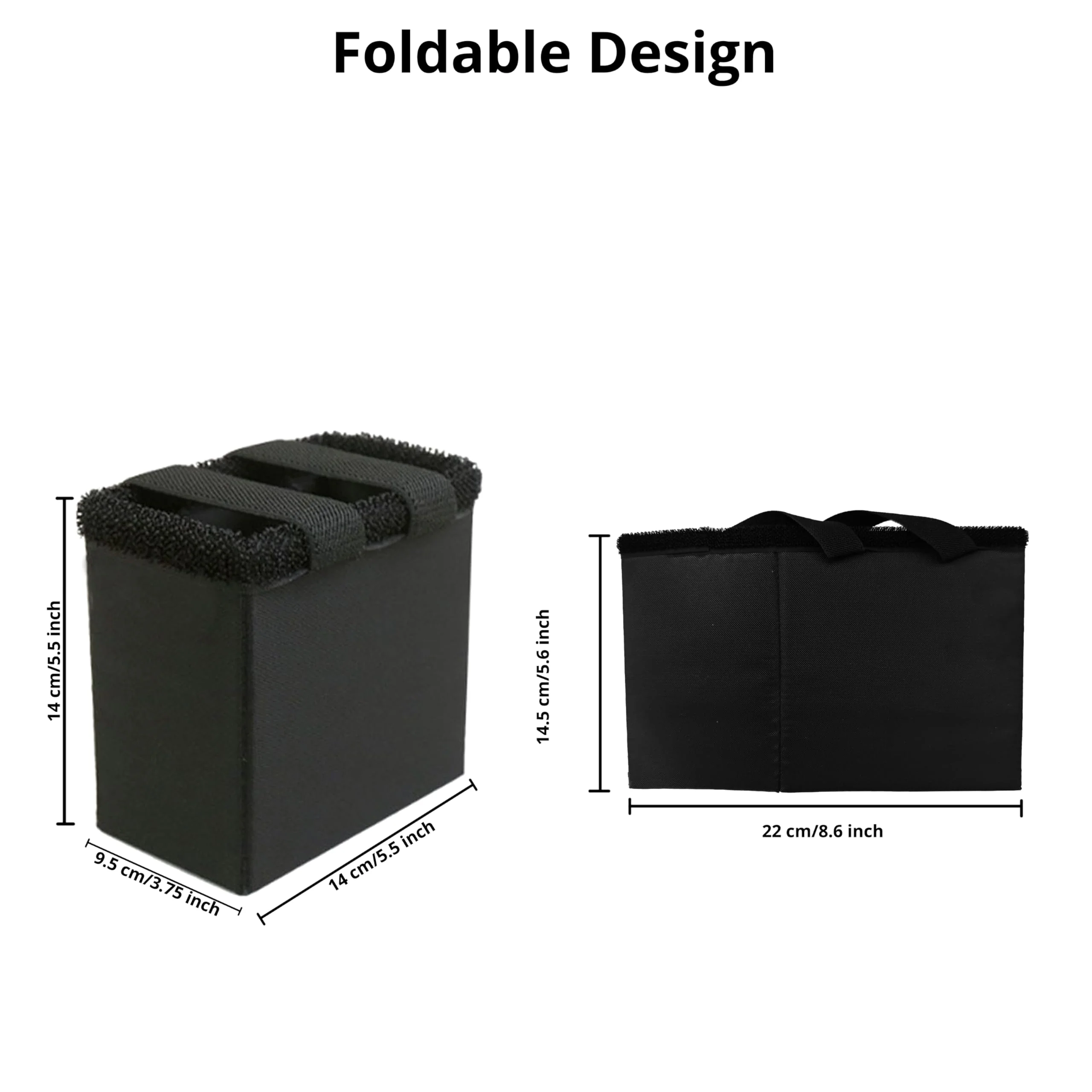 5 Inch Monitor Hood/Sunshade, Foldable and Portable Universal Fit Shade with Elastic Belt, for Atomos Ninja V/Ninja V+, Desview P5II/R5II/V5, FEELWORLD F5 Pro/F5 Prox 5″ - Image 5