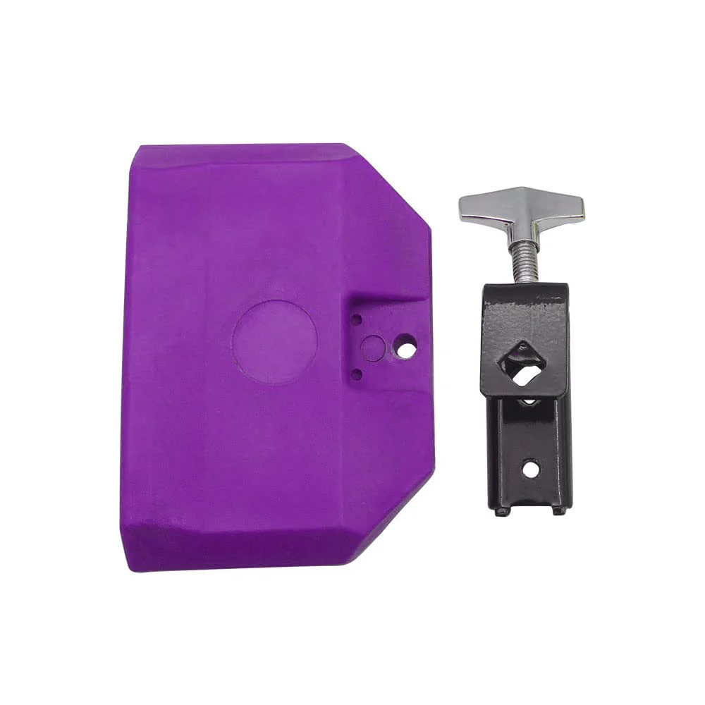 5“ Jam Block Musical Percussion Instrument Plastic Latin Drum Instrument (Purple) Purple - Image 2