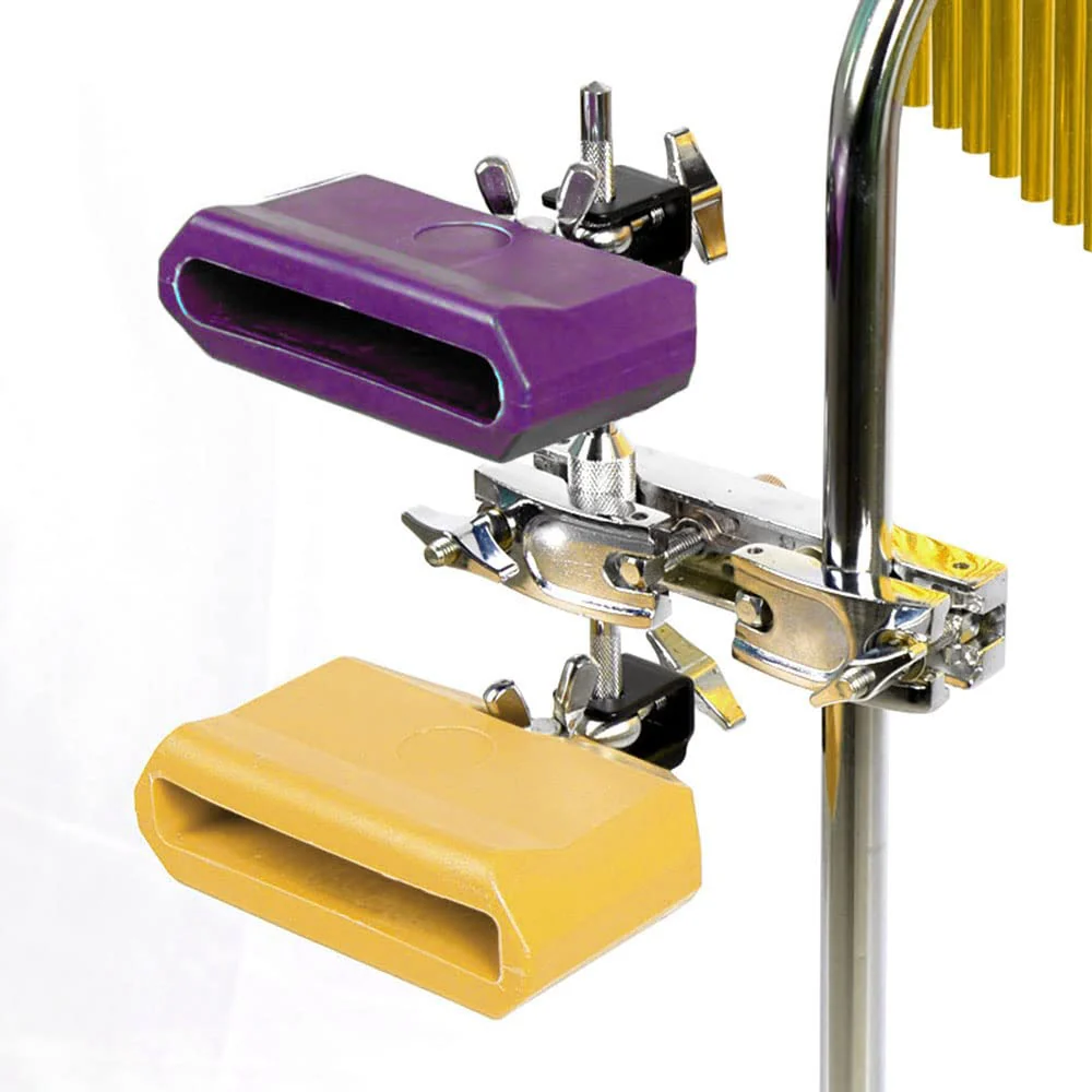 5“ Jam Block Musical Percussion Instrument Plastic Latin Drum Instrument (Purple) Purple - Image 6