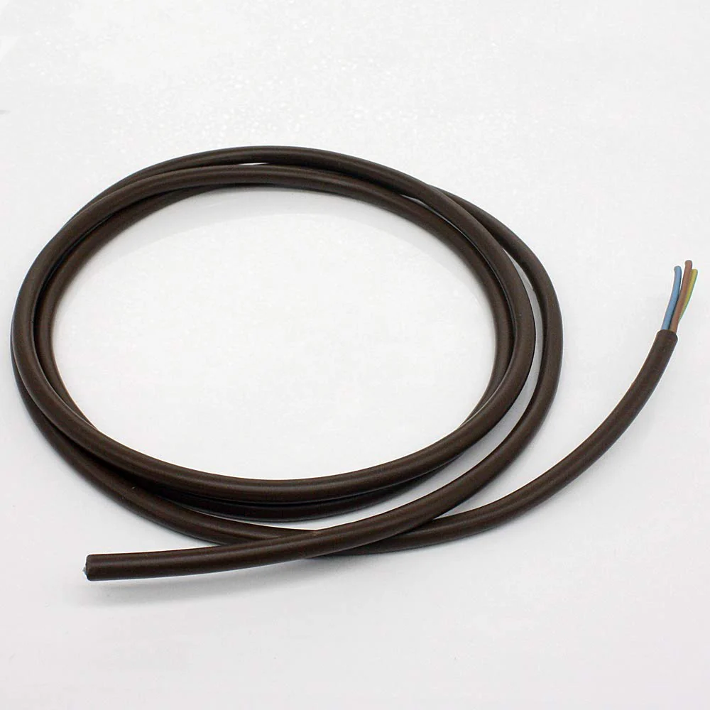 5 m Brown H03VV-F 3 x 0.75 mm² PVC Insulated Hose Cable 3G Light Cable Lamp Cable Power Cable 5 Meter - Image 5