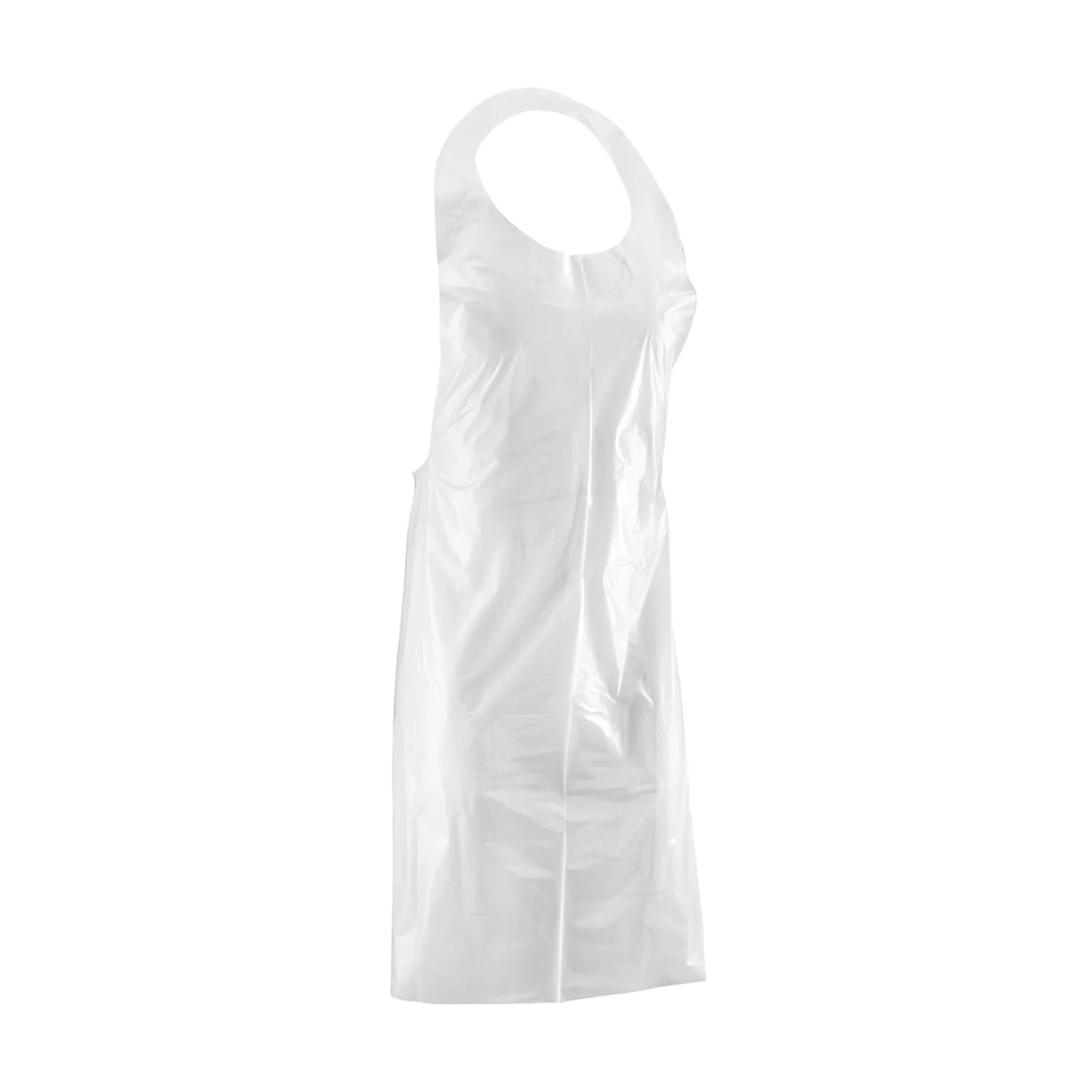 5 Pack Disposable Aprons for Adults and Teens Waterproof Transparent Plastic for Cooking, Serving, Painting, Hairdressing, Kitchen, Hospital, Work Coat, Food - Image 5