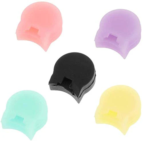 5 Pcs Soft Silicone Clarinet Oboe Thumb Rest Cushion Protector 5 Color - Image 3