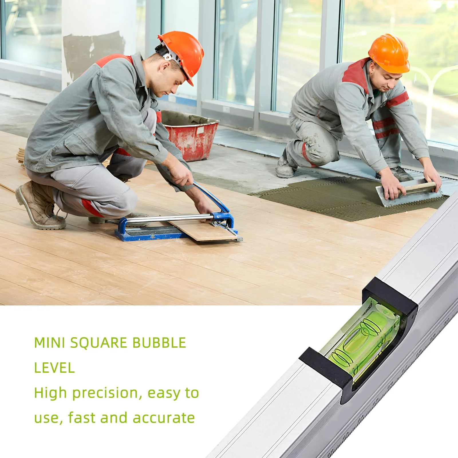5 pieces mini spirit level, 15 x 15 x 40 mm precision bubble level, spirit level for camping, caravan, motorhome, camera equipment Style C-5PACK - Image 4