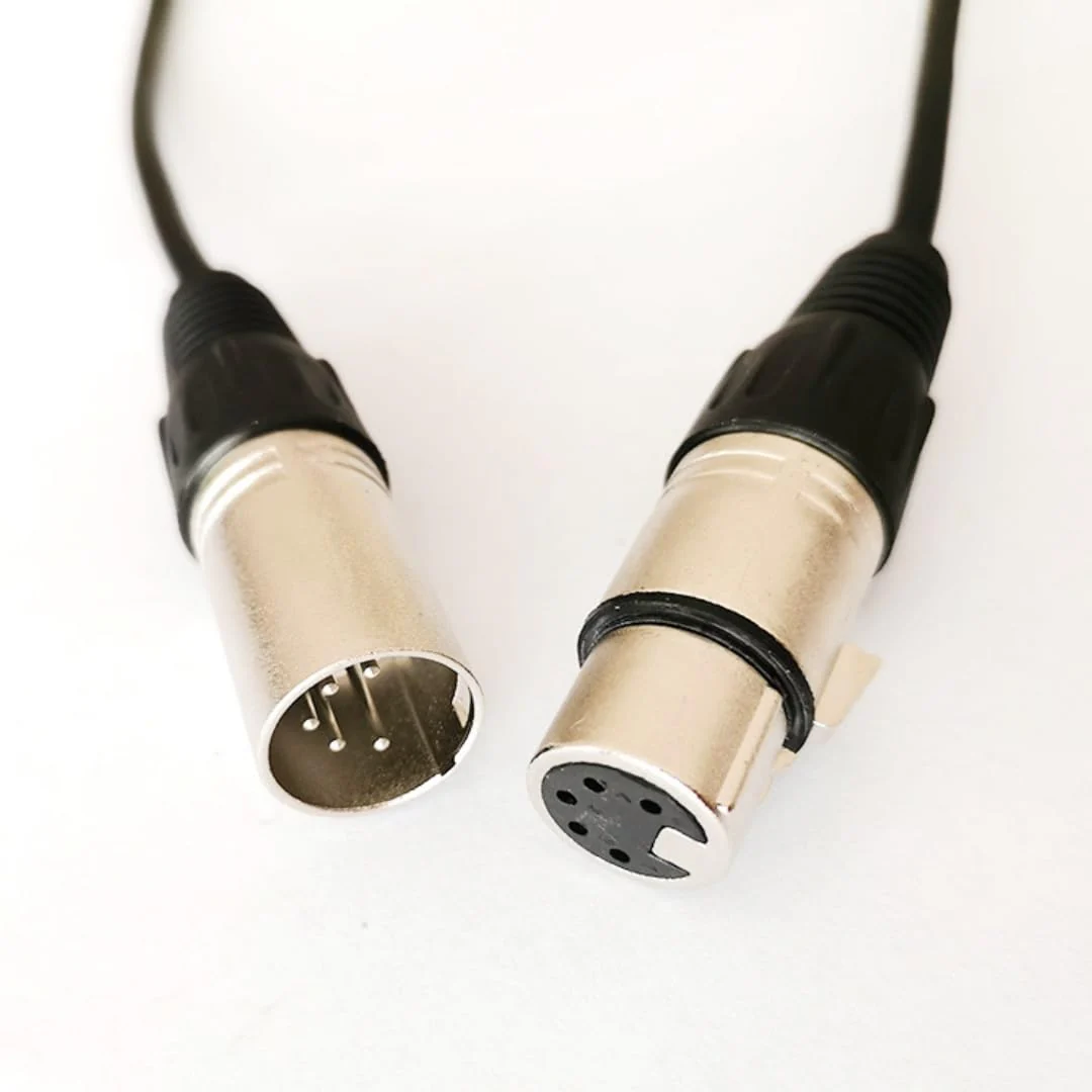 5 Pin XLR Connector, XLR Microphone Cable, Balanced Male to Female Connections for Microphone and Audio Interface (3 Meter/10Ft) 5 Pin 3 Meter - Image 4