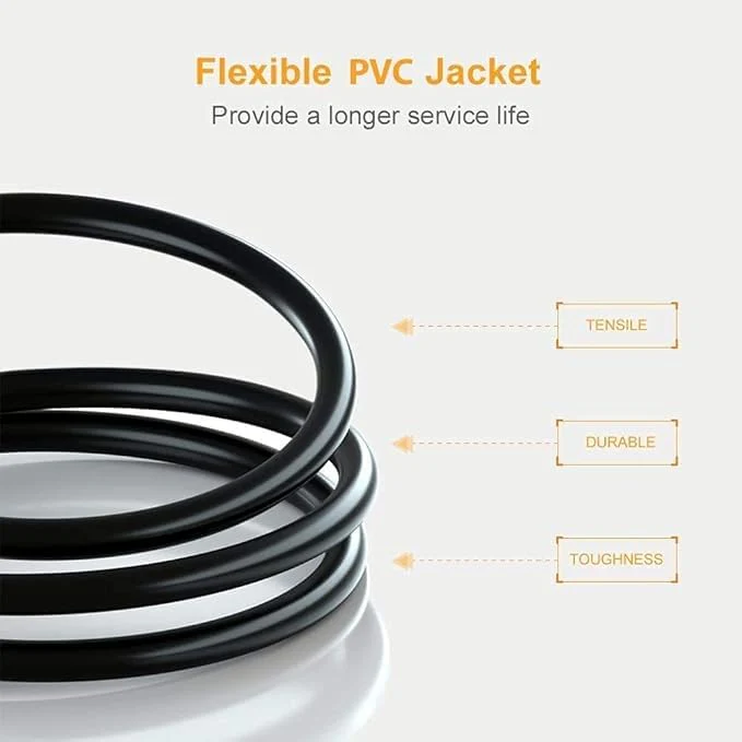 5 Pin XLR Connector, XLR Microphone Cable, Balanced Male to Female Connections for Microphone and Audio Interface (3 Meter/10Ft) 5 Pin 3 Meter - Image 6