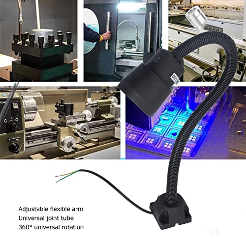 5 W Machines LED Work Light LED Lamp Flexible Gooseneck Lamp 24 V 36 V for Lathe Milling Drill Industrial Lighting - Image 4