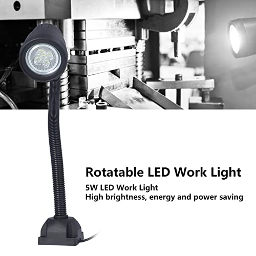 5 W Machines LED Work Light LED Lamp Flexible Gooseneck Lamp 24 V 36 V for Lathe Milling Drill Industrial Lighting - Image 5