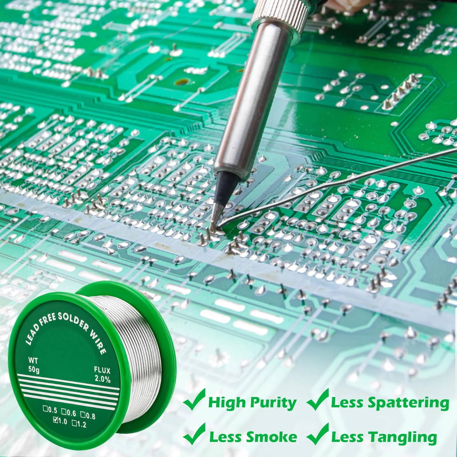 50 g/1 mm solder, solder wire - Image 4