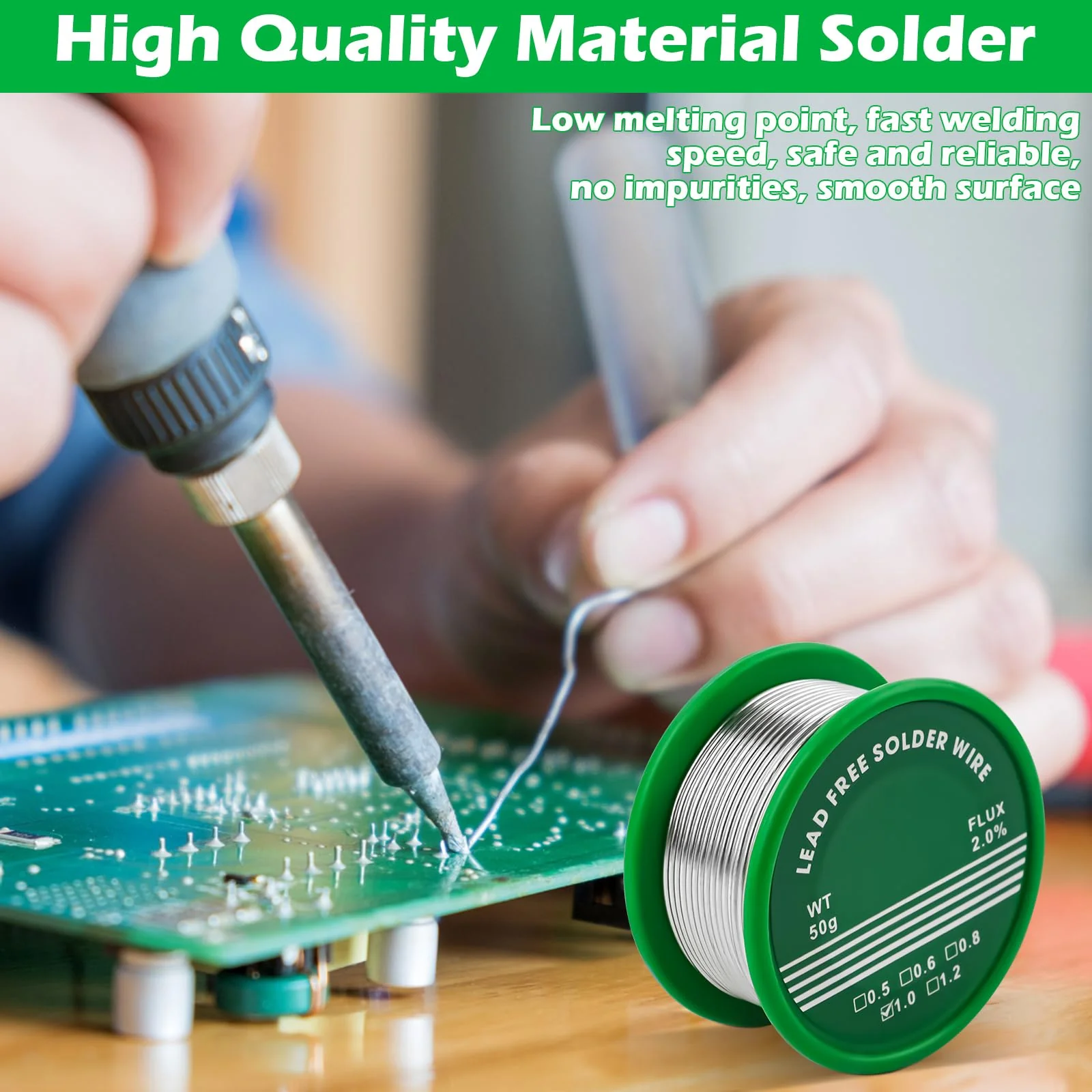 50 g/1 mm solder, solder wire - Image 5
