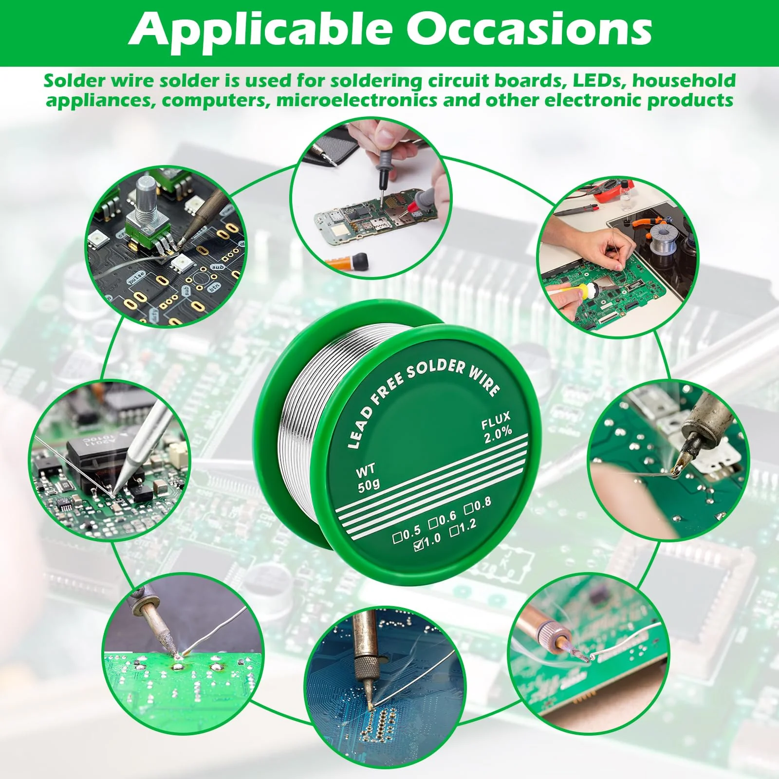 50 g/1 mm solder, solder wire - Image 7