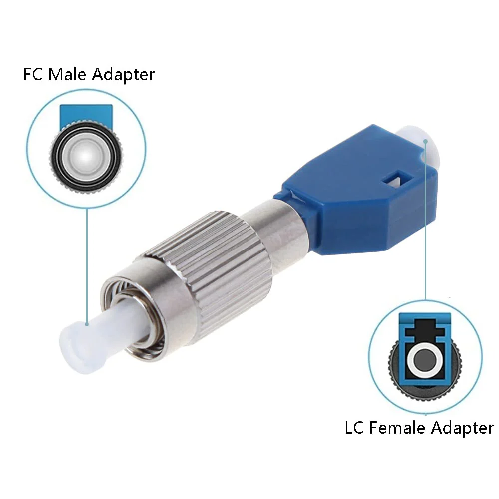 50 MW FTTH Fibre Optic Tester, Visual Fault 50 km Locator Fibre Optic Cable Tester Fibre Optical, VFL Fibre Optic Tester, Fibre Optic Cable Tester with Singlemode 9/125 um FC Male to LC Female Adapter red - Image 6