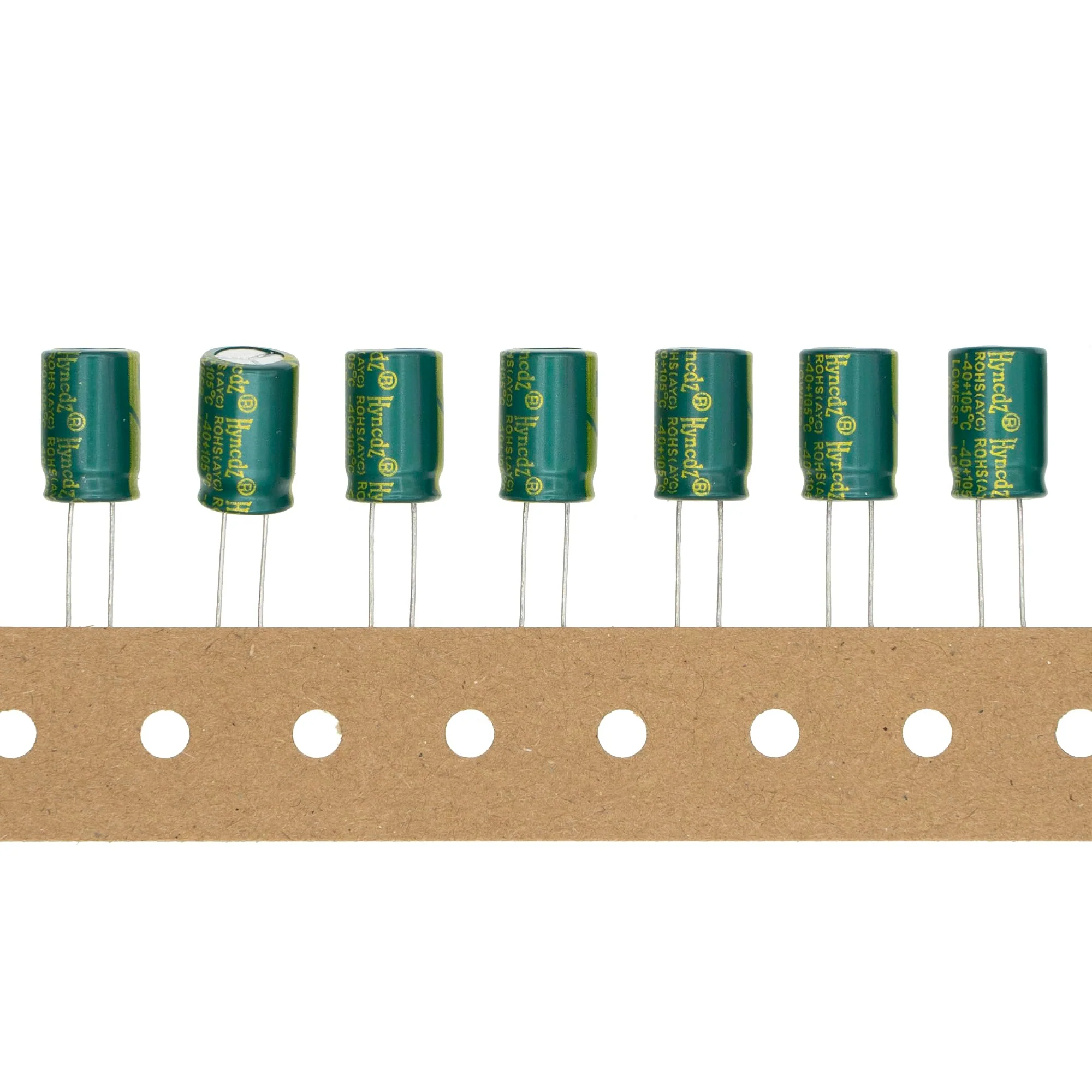 50 Pieces 400V 8.2UF 8x12mm High Frequency LOWESR Plug-in Aluminum Electrolytic Capacitor Green Sleeve 400 Volt 8.2 UF 400V8.2UF 50 - Image 2