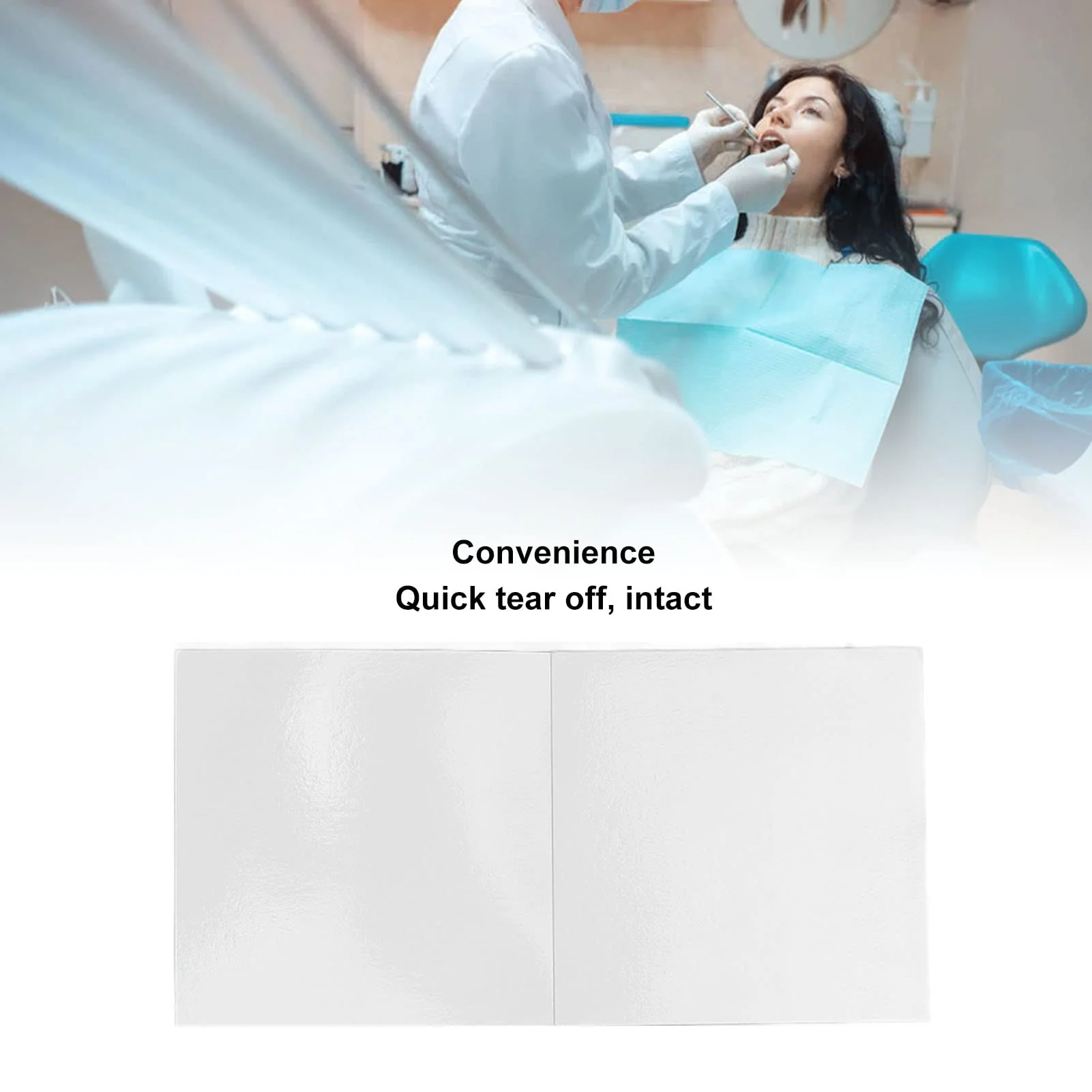 50 Sheets Dental Mixing Pads, 2 Sides Mixed Paper, Waterproof Multi-Purpose Mixing Boards for Mixed Dental Repairs, Fillings, Rubber-Based Composites - Image 2