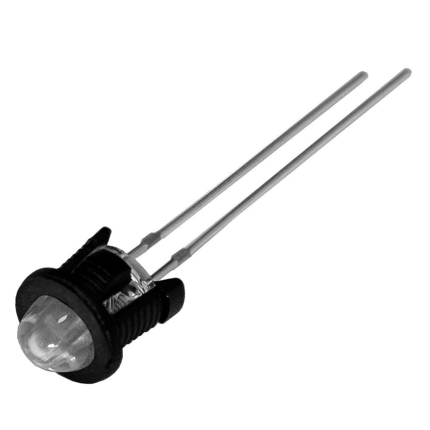 50 x LED Socket Holder 3 mm Plastic Base Mounting Ring - Image 2