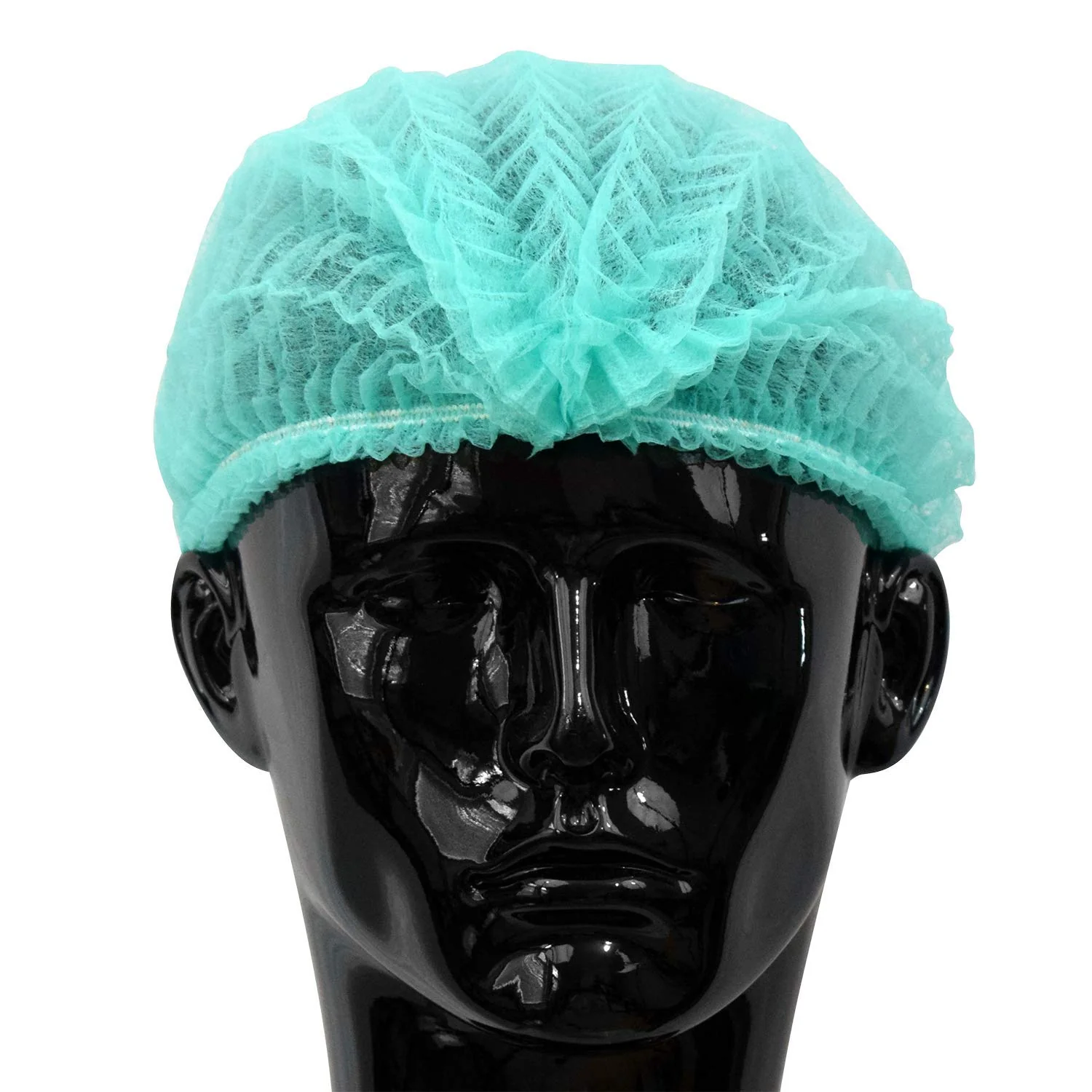 50 x simply direct Green Disposable Hair Net/Mob Caps in a Resealable Bag - Image 8