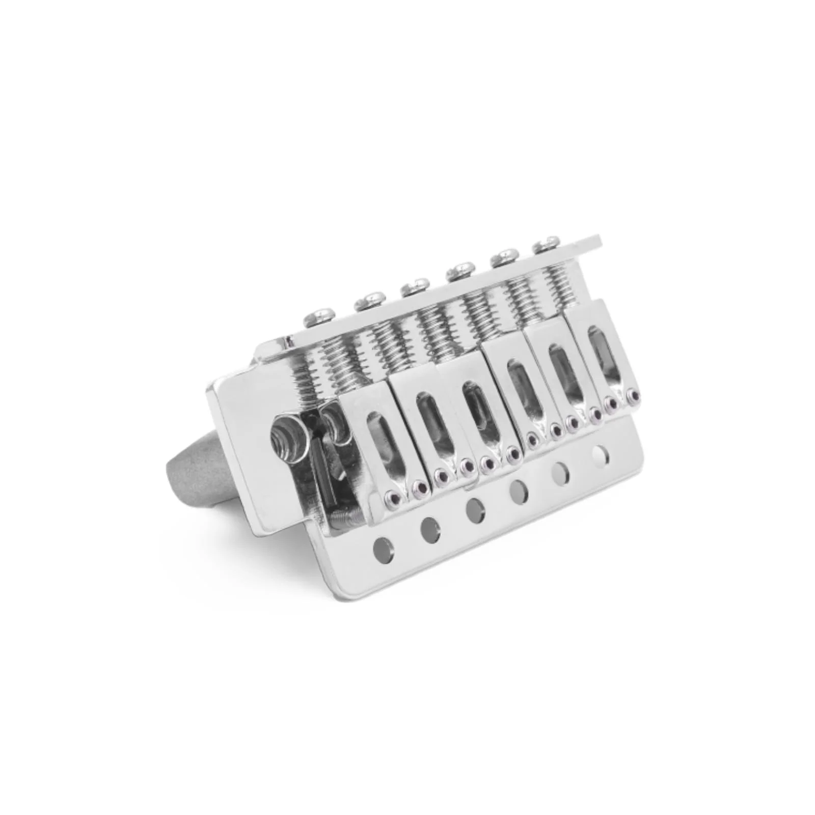52.5mm Guitar Tremolo Bridge Set for Fender Strat Squier Electric Guitar Replacement (Chrome) Chrome - Image 3