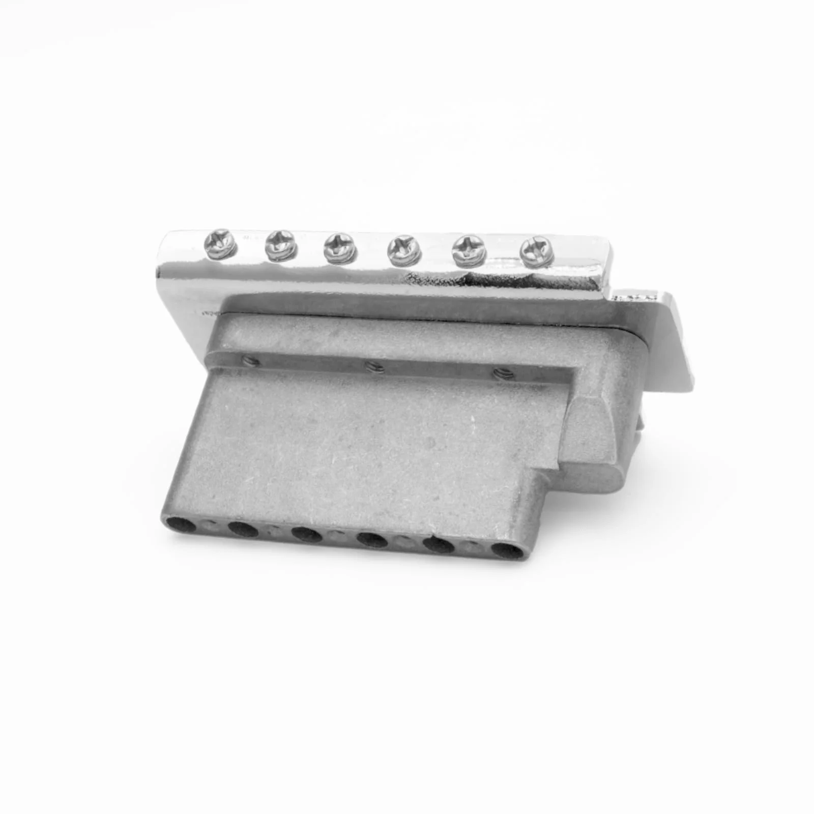 52.5mm Guitar Tremolo Bridge Set for Fender Strat Squier Electric Guitar Replacement (Chrome) Chrome - Image 4