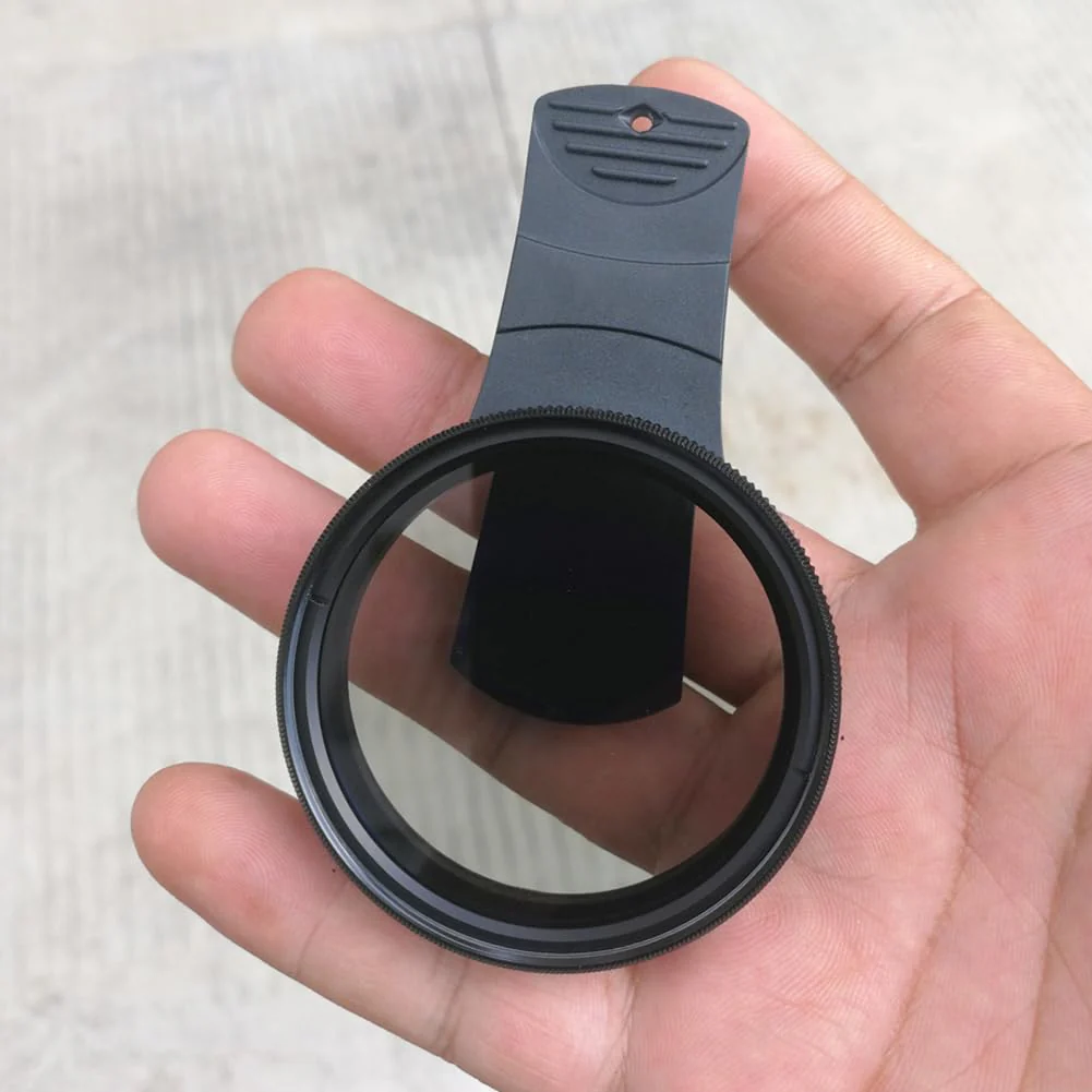 52mm Clip-on CPL Phone Camera Lens Filter, Phone Lens Filter Kit, Universal CPL Filter Compatible with iPhoneSamsung/Android Smartphones(Size:52mm) 52mm - Image 9