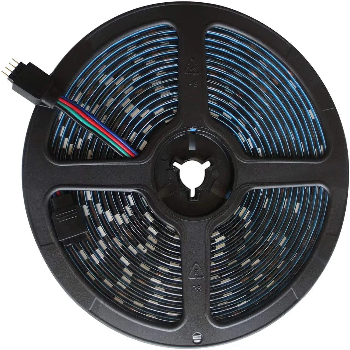 5M Black PCB 5050 RGB LED Strip Waterproof IP65 300 SMD Black PCB Board DC 12V Flexible Light RGB (Red, Green, Blue) - Image 6