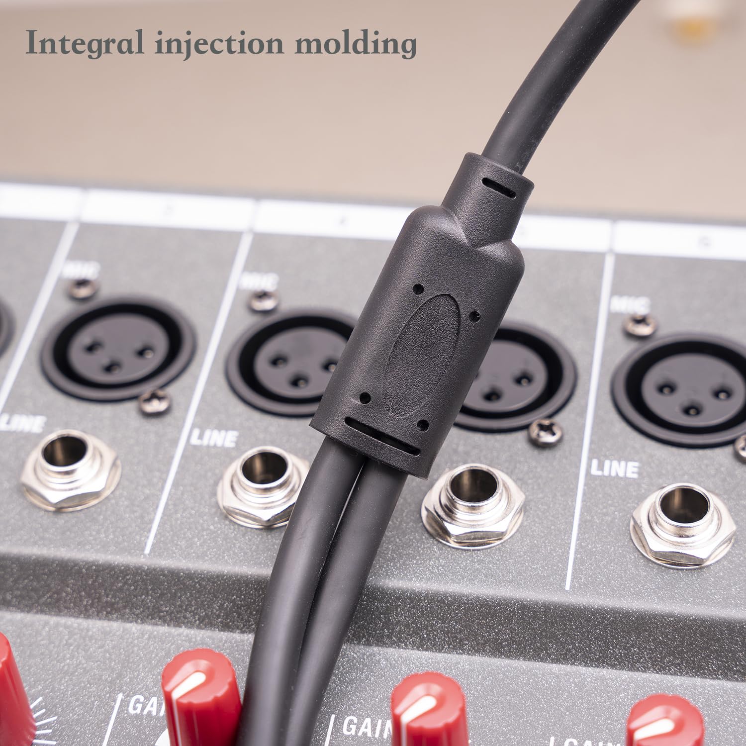 5Pack 5 Color 1.5FT XLR Female to Dual Male Y Splitter Cable, Female to 2 Male 3Pin-XLR Y Cable,Splitter 3Pin 1 F to 2 M for Micphone Mixer 1 XLR F To 2 XLR M 1.5FT 5Pack - Image 8