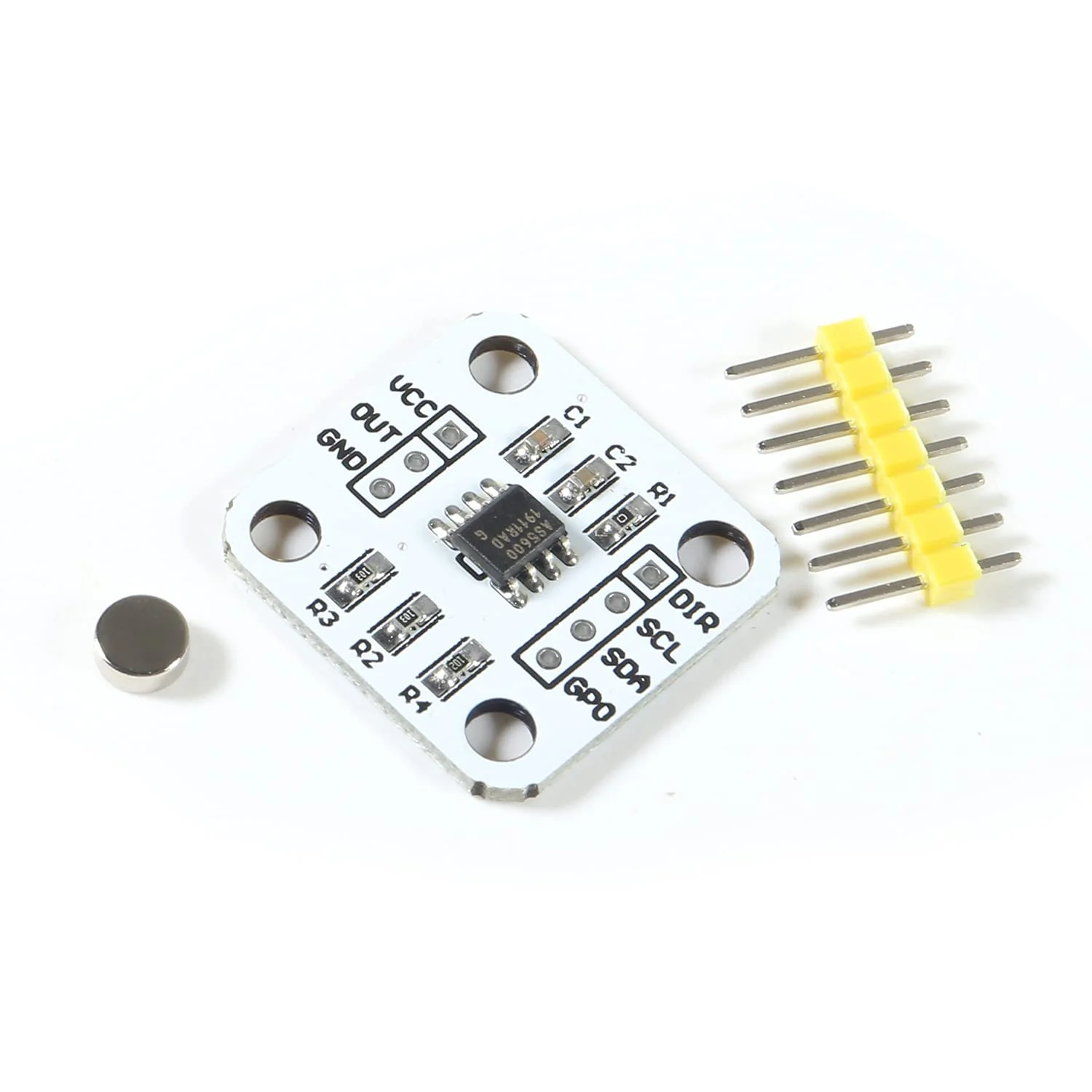 5Pc AS5600 Encoder Magnetic Induction Angle Measuring Sensor Module 12 Bit High Precision with Magnet (5 Pieces) 5 pieces. - Image 6