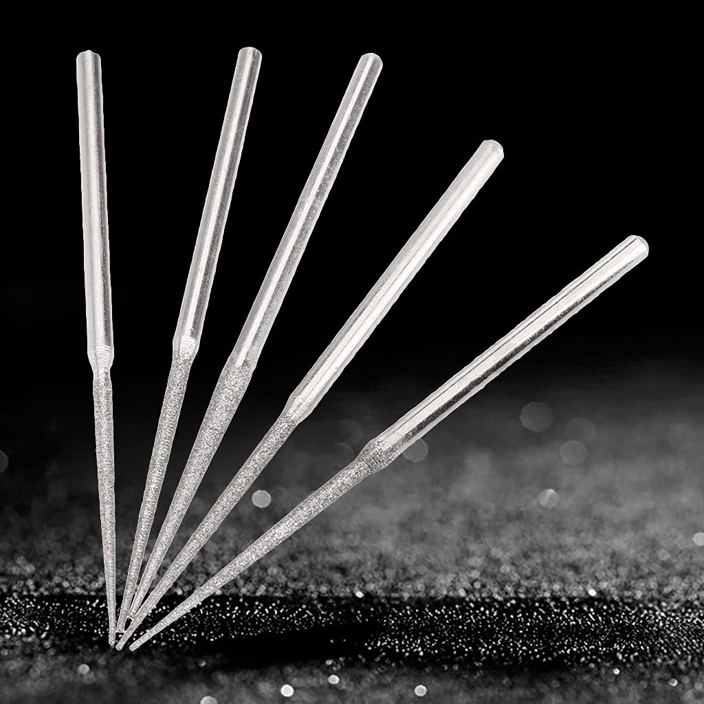 5pcs 3mm Shank Grinding Rods Drill Needle Engraving Carving Polishing Glass Masonry Drill Shank Grinding Rods Polishing Drill Attachment - Image 2