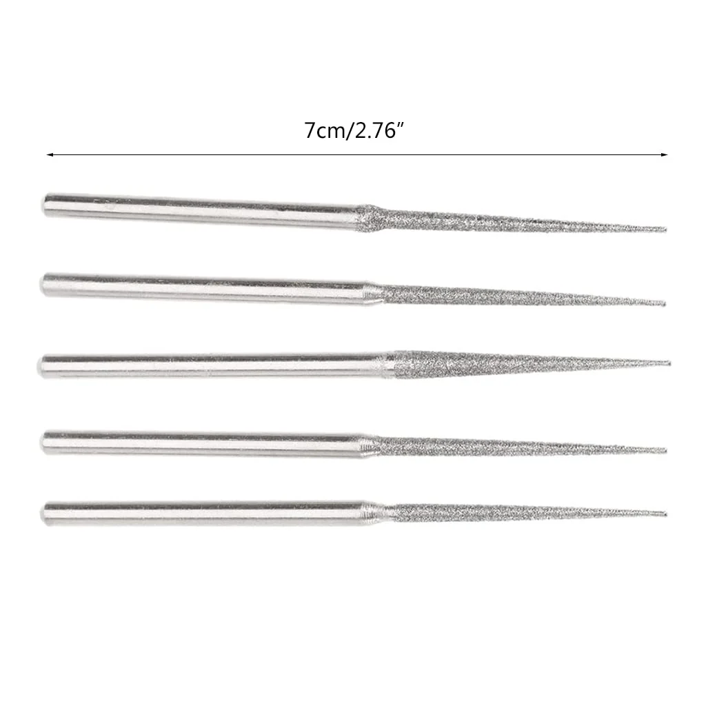 5pcs 3mm Shank Grinding Rods Drill Needle Engraving Carving Polishing Glass Masonry Drill Shank Grinding Rods Polishing Drill Attachment - Image 4
